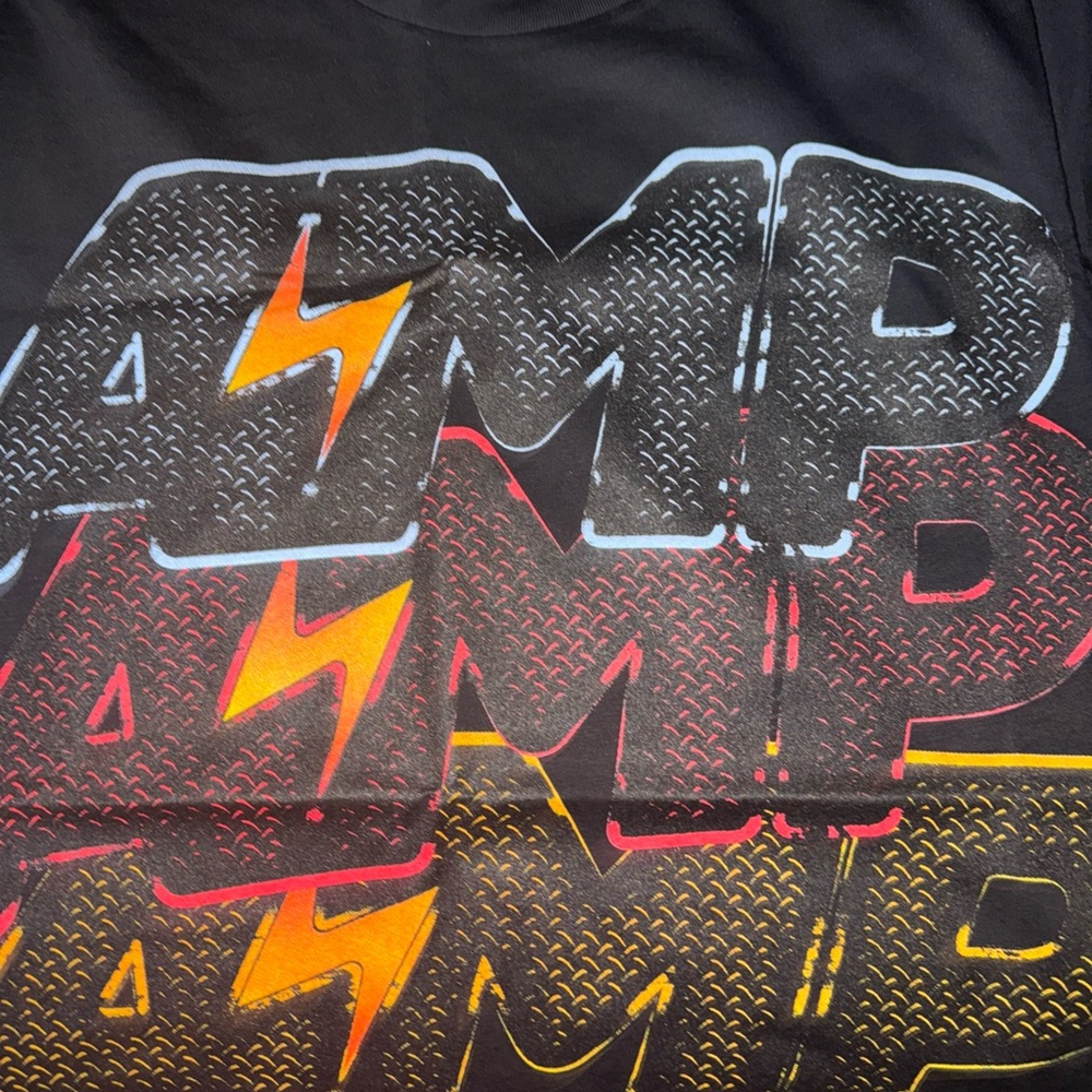 KAI CENAT X AMP Graphic Tee - Black and Yellow #MAFIATHON3